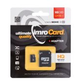 Pamäťová karta microSD 16 GB IMRO Class 10 + adaptér