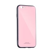 Plastové puzdro na Apple iPhone 12 mini Glass ružové