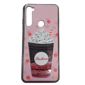 Silikónové puzdro na Huawei Y5 2019 Glitter Designs TPU Cupcake