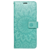 Diárové puzdro na Xiaomi Redmi 9C/10A Forcell MEZZO mandala zelené