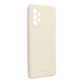 Silikónové puzdro na Samsung Galaxy A72/A72 5G Roar Space krémové