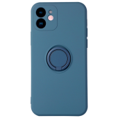 Silikónové puzdro Xiaomi 11T/11T Pro Vennus Finger Ring modré