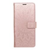 Diárové puzdro na Samsung Galaxy A03 A035 Forcell MEZZO mandala ružovozlaté