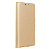Diárové puzdro na Samsung Galaxy S22 Plus G906 5G Smart Book zlaté