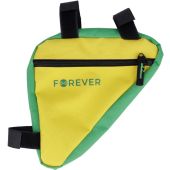 Forever Outdoor FB-100, taška na bicykel na rám, žlto-zelená