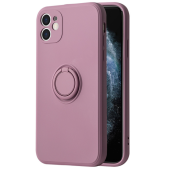 Silikónové puzdro na Samsung Galaxy A03 Silicone Ring fialové