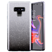 Silikónové puzdro na Xiaomi Redmi Note 11/11s Shine Bling TPU strieborno-čierne