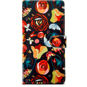 Diárové puzdro na Xiaomi Redmi Note 10/10S Licence ART Book kvety a motýle