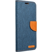 Diárové puzdro na Samsung Galaxy S23 Ultra 5G S918 Canvas modré