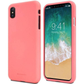 Silikónové puzdro na Huawei P40 Lite Mercury Soft ružové