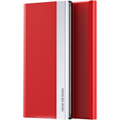 Diárové puzdro na Xiaomi Redmi 12C Slide Book červené