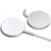 ESR Halolock Mini Magnetic MagSafe Wireless Charger strieborná