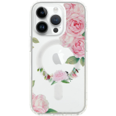 Plastové puzdro na Apple iPhone 12 Pro Max Tel Protect Flower MagSafe design 1
