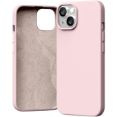 Silikónové puzdro na Apple iPhone 15 Pro Mercury Silicone ružové