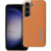 Plastové puzdro na Samsung Galaxy S22 Ultra 5G S908 MILANO hnedé