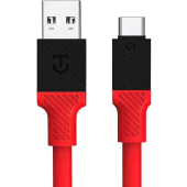 Tactical Fat Man, USB-A na USB-C, 1m, červený