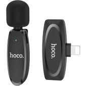 HOCO L15 wireless lavalier microphone iPhone Lightning 8-pin black