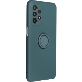 Silikónové puzdro na Samsung Galaxy A35 5G A356 Silicone Ring tmavo zelené
