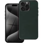Plastové puzdro na Apple iPhone 15 Pro Woven Mag Cover zelené