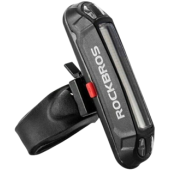 Rockbros A54BK, zadné svetlo, +microUSB-USB-A kábel, čierne