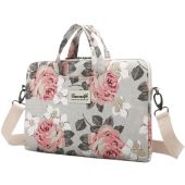 Canvaslife Briefcase na 13"-14" notebook, bielo-ružová
