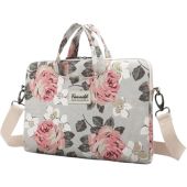 Canvaslife Briefcase na 15"-16" notebook, bielo-ružová