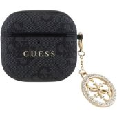 Guess 4G Script PC/PU Charm Apple AirPods 4 GUA4P4E4CDK Black