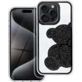 Obal TEDDY BEAR Case Apple iPhone 16e čierny