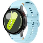 Remienok Tech-Protect  Silicone Sport Samsung Galaxy Watch 4/5/5 Pro/6/7/FE modrý