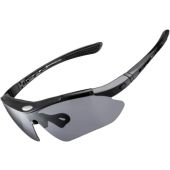 Rockbros 10003, polarizačné slnečné okuliare UV400, čierne