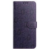Obal MEZZO Book Xiaomi Redmi A5 sedmokráska tmavo fialový