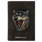 Nimmy Raptor Wolf, peňaženka, hnedá