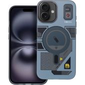 FORCELL F-PROTECT Levels with Dual Layer 4D technology, Miliatry Drop Tested, MagSafe, Apple iPhone 16 Plus cyber grey