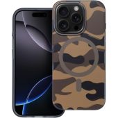 FORCELL F-PROTECT Levels with Dual Layer 4D technology, Miliatry Drop Tested, MagSafe, Apple iPhone 16 Pro desert camo