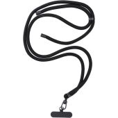 SWING (8mm) nastaviteľná šnúrka na mobil 165cm black