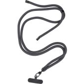 SWING (8mm) nastaviteľná šnúrka na mobil 165cm grey