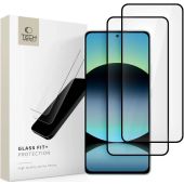 Tech-Protect Glass Fit+ Xiaomi Redmi Note 14 4G/5G Black (2ks)