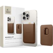 Tech-Protect MagWallet MagSafe Universal Magnetic Card Holder Brown
