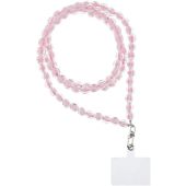 COLORFUL pendant for the phone 120cm (60cm in the loop) lite pink