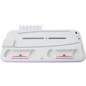 WHITE SHARK KIMURA PS5-DZ501, dock pre PS5, biely