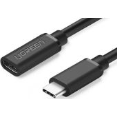 External cable USB-C 3.1 UGREEN, 4K, 60W, 0.5m, Black