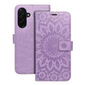 Obal MEZZO Book case Samsung Galaxy A26 5G A266 manadala fialový