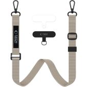 Tech-Protect C6S Rope Crossbody Cosmic Latte