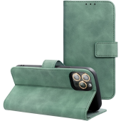TENDER Book Case Xiaomi Redmi Note 14 Pro 5G/14 Pro+ 5G/POCO X7 5G green