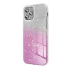 Silikónové puzdro na Apple iPhone 12 Pro Max Forcell SHINING strieborno ružové                  