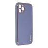 Plastové puzdro na Apple iPhone 11 Pro Forcell LEATHER modré                   