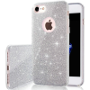 Silikónové puzdro na Xiaomi Mi 11 Lite 5G/Mi 11 Lite/11 Lite 5G NE Glitter 3in1 strieborné