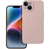 Silikónové puzdro na Apple iPhone 14 Plus Silicone Mag Cover ružové