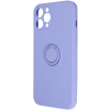 Silikónové puzdro na Samsung Galaxy M23 5G/M13 M135 Finger Grip fialové