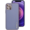 Plastové puzdro na Apple iPhone 15 Leather modré